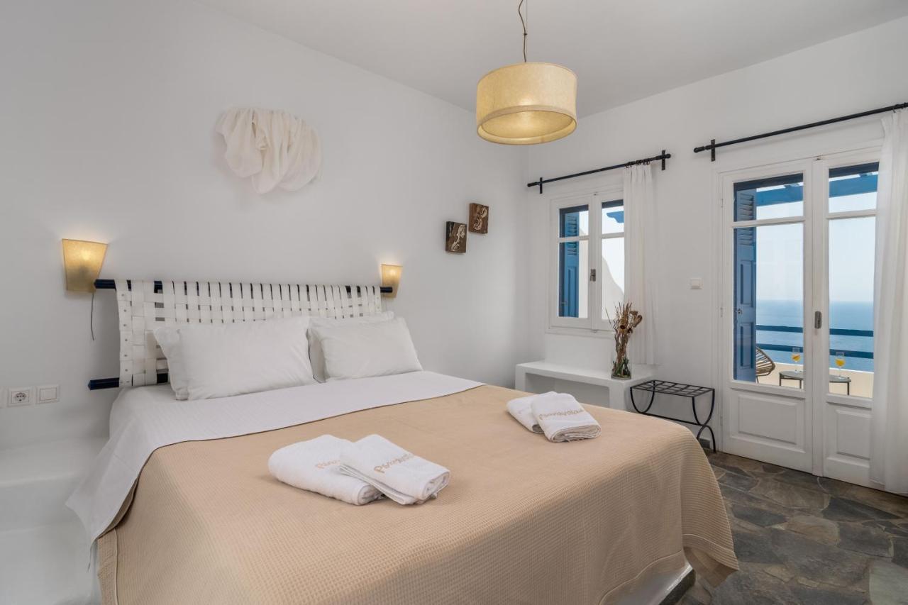 Psaravolada Hotel Milos Agia Kiriaki Beach  エクステリア 写真