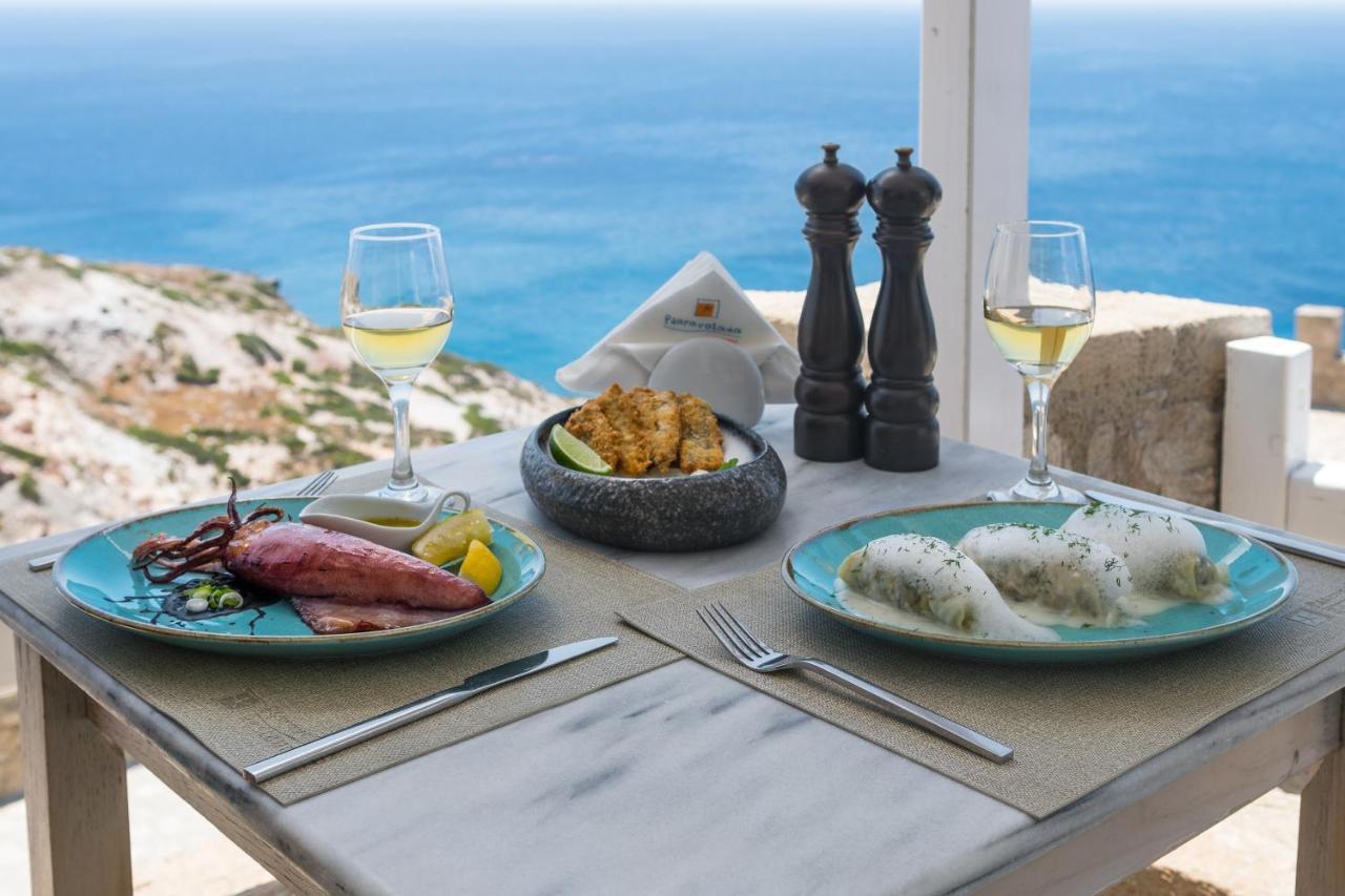 Psaravolada Hotel Milos Agia Kiriaki Beach  エクステリア 写真