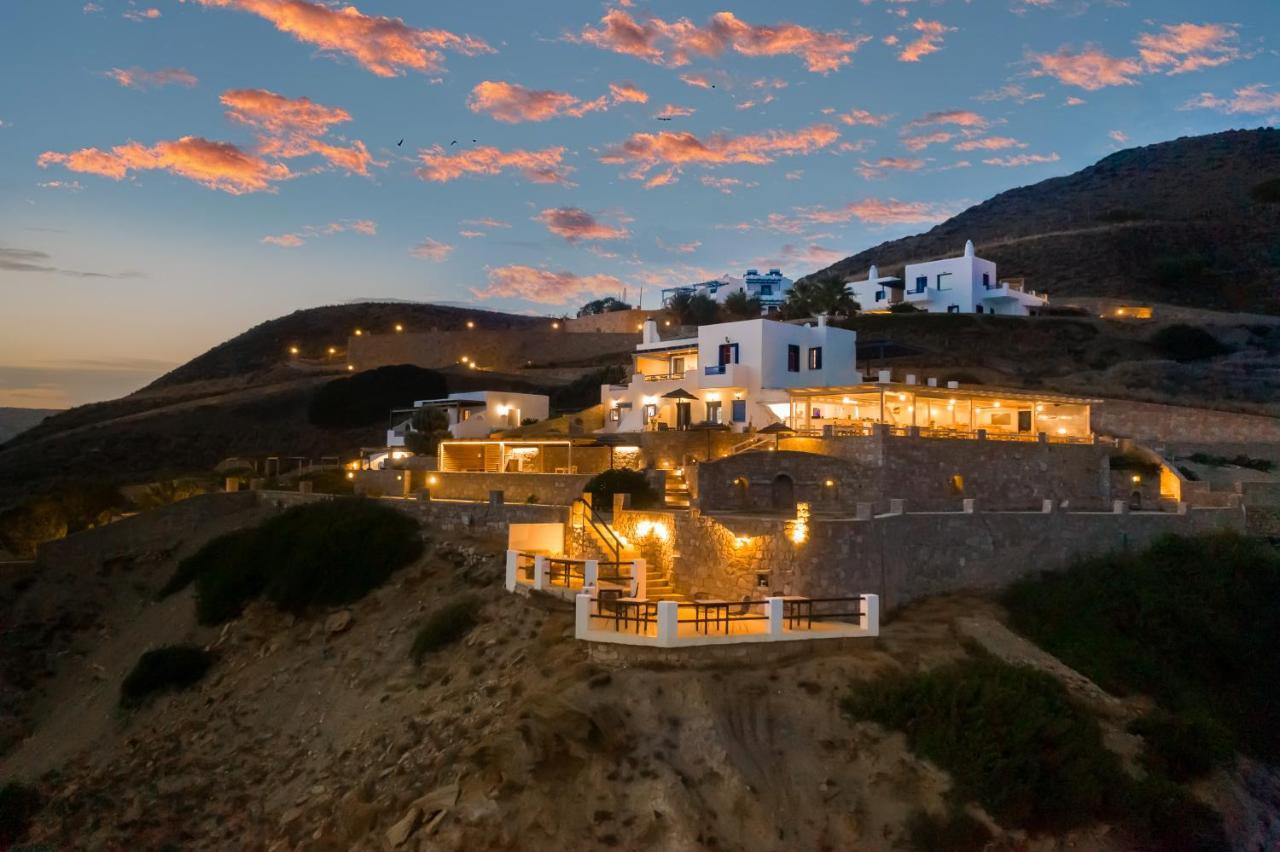 Psaravolada Hotel Milos Agia Kiriaki Beach  エクステリア 写真