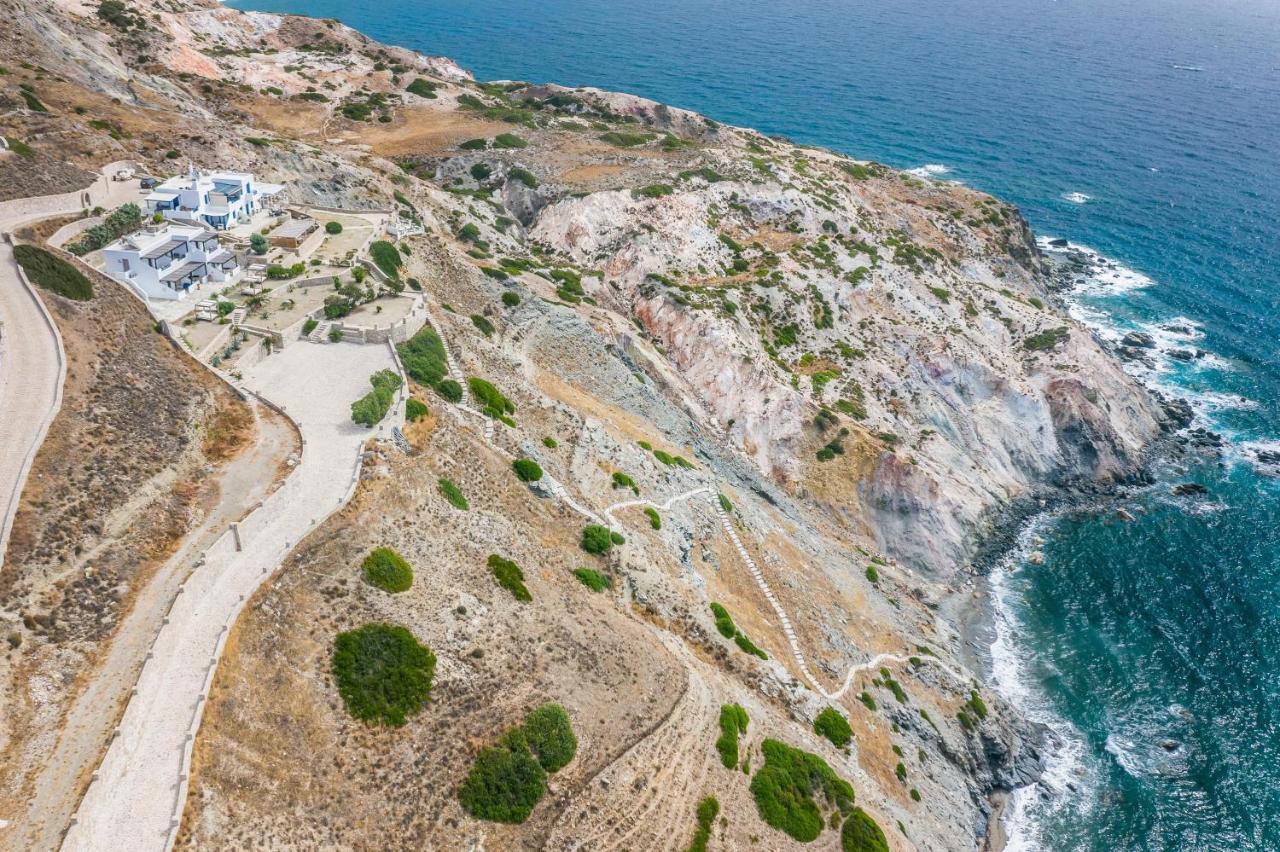 Psaravolada Hotel Milos Agia Kiriaki Beach  エクステリア 写真