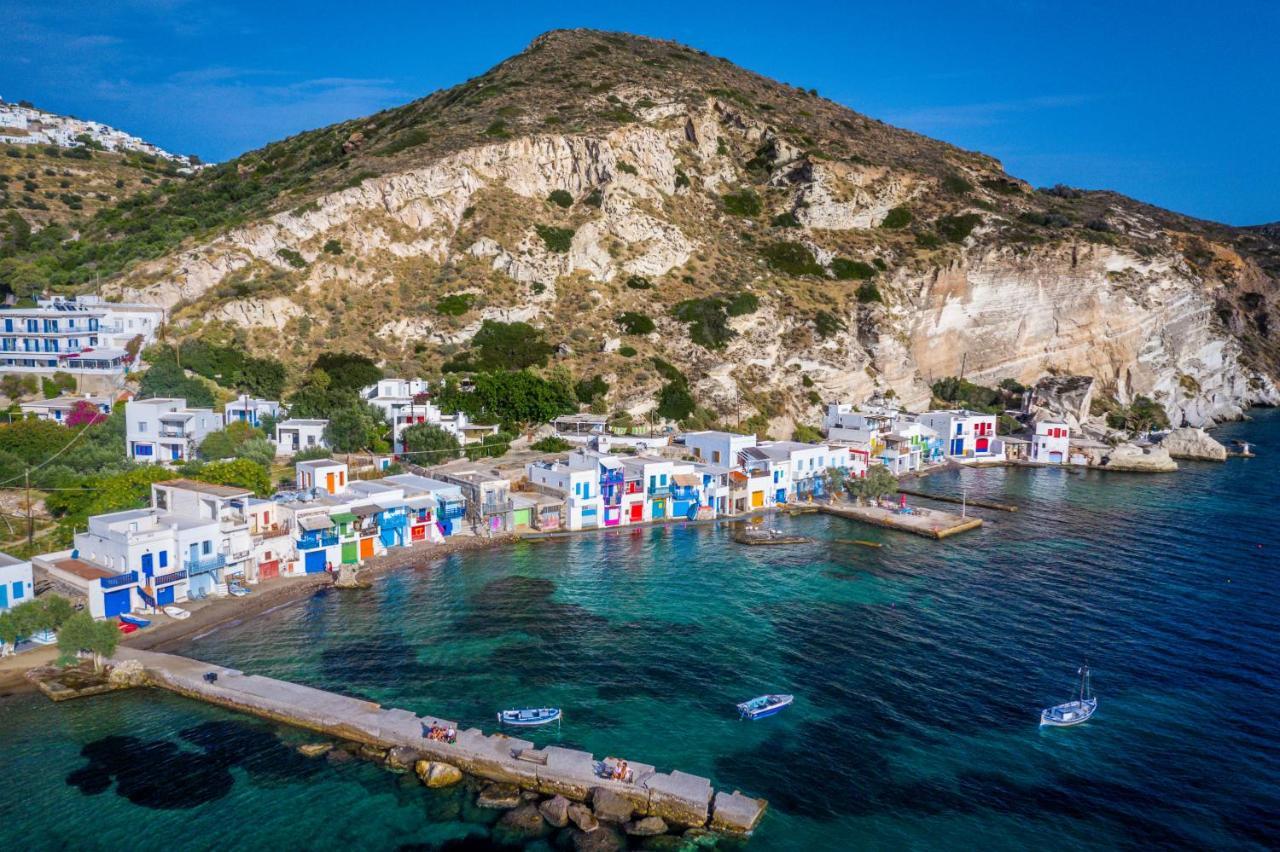 Psaravolada Hotel Milos Agia Kiriaki Beach  エクステリア 写真