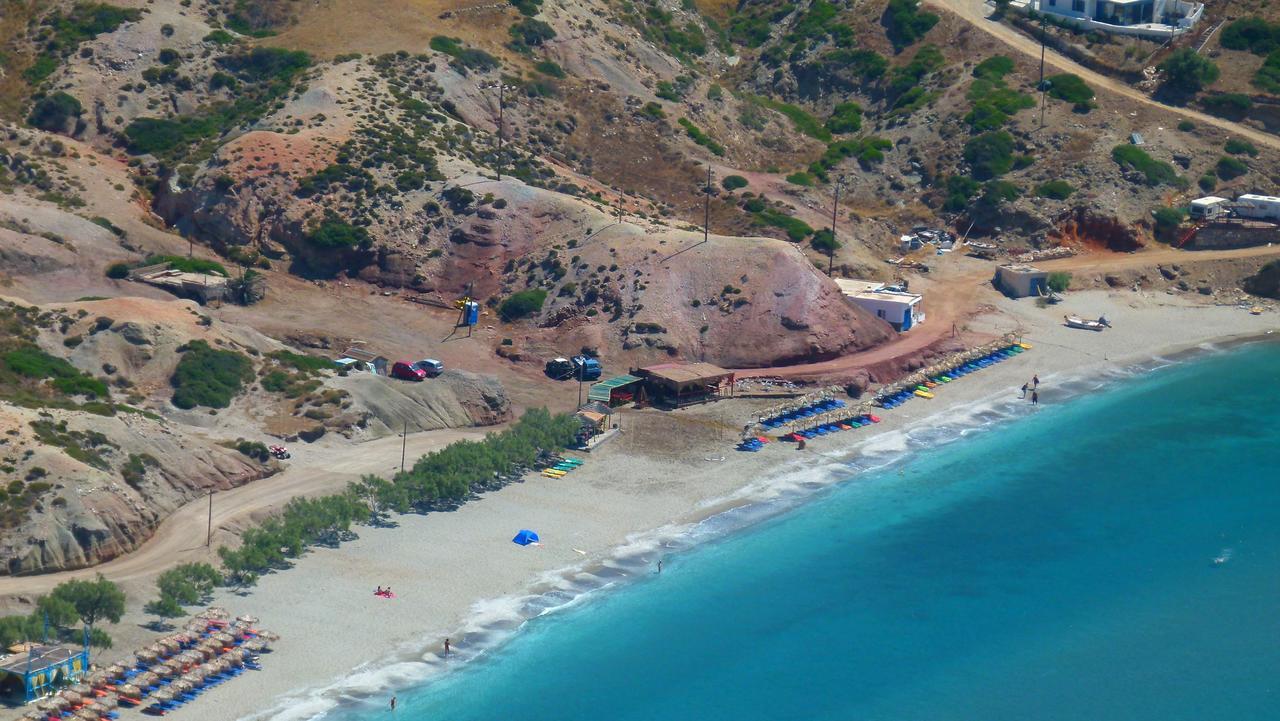 Psaravolada Hotel Milos Agia Kiriaki Beach  エクステリア 写真