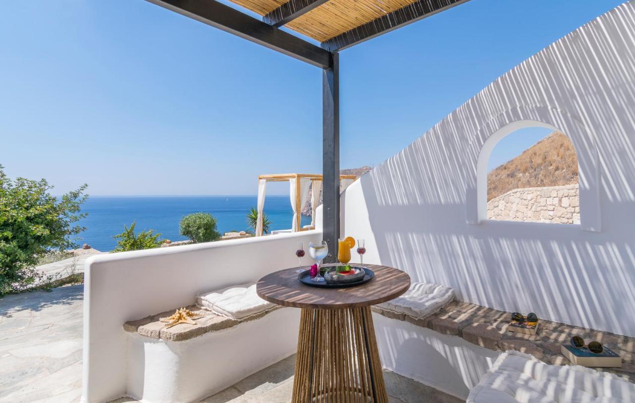 Psaravolada Hotel Milos Agia Kiriaki Beach  エクステリア 写真