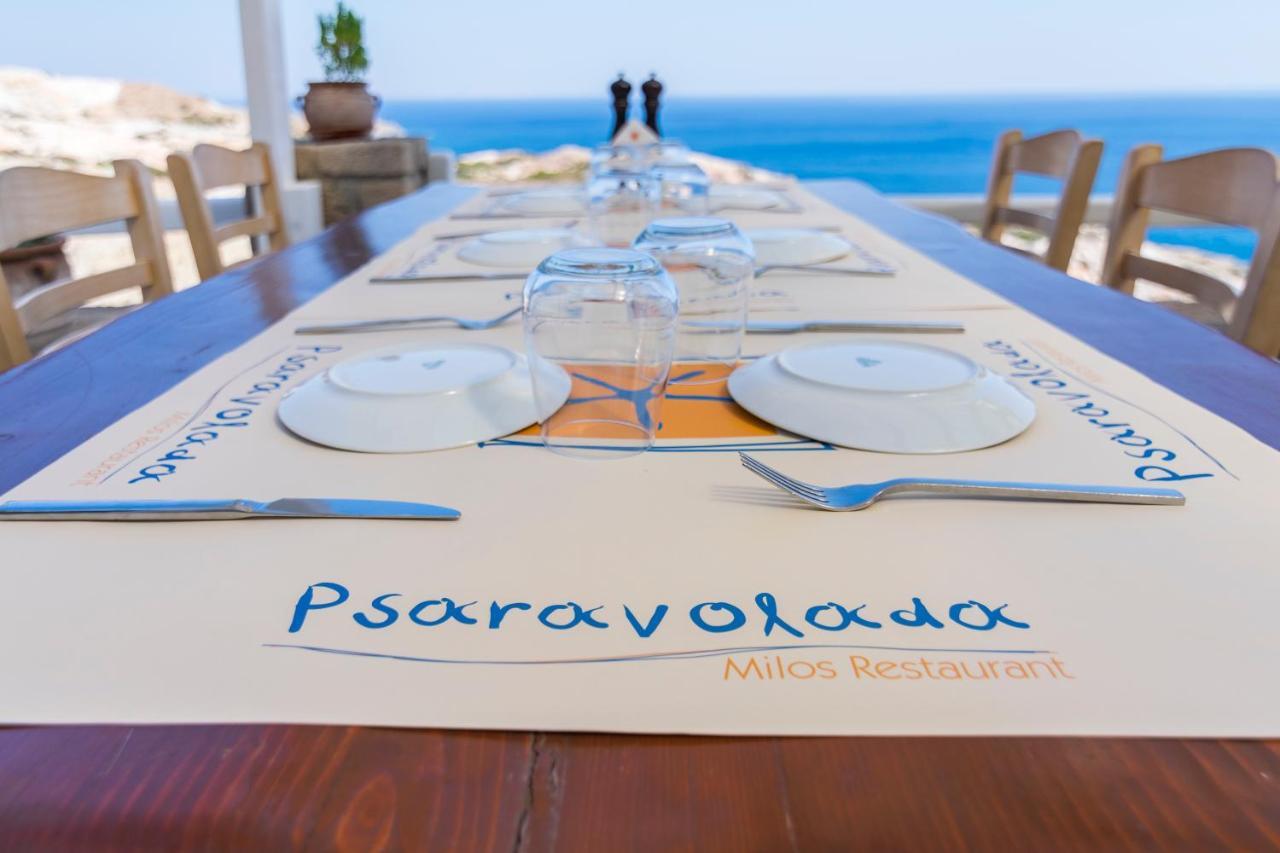 Psaravolada Hotel Milos Agia Kiriaki Beach  エクステリア 写真